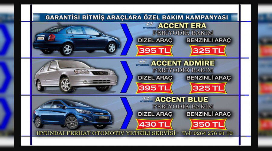 HYUNDAI FERHAT OTOMOTV YETKL SERVSNDE BYK KAMPANYA DEVAM EDYOR