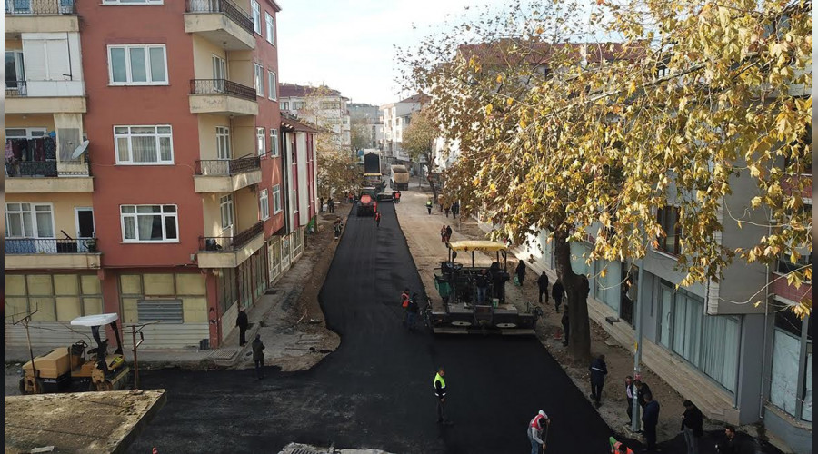 Karasu'da caddeler yeni yzne kavutu