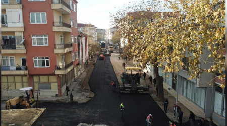 Karasu'da caddeler yeni yzne kavutu