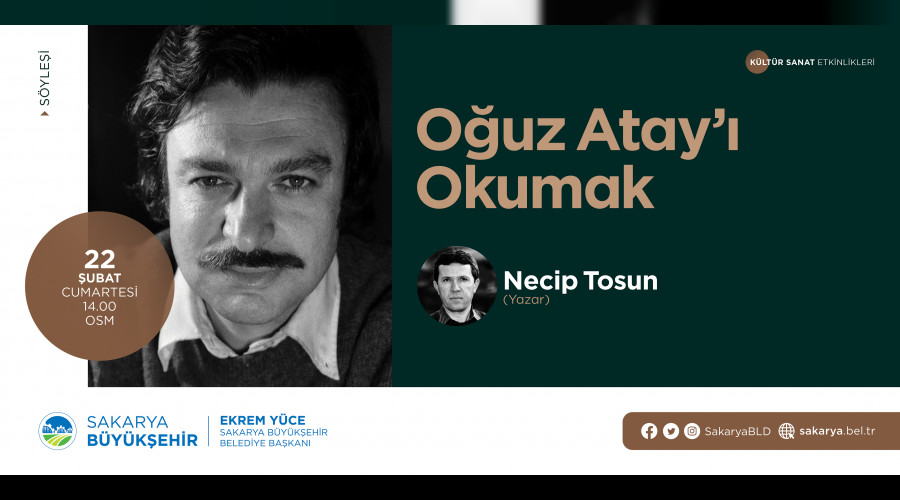 Oğuz Atay OSM'de konuşulacak