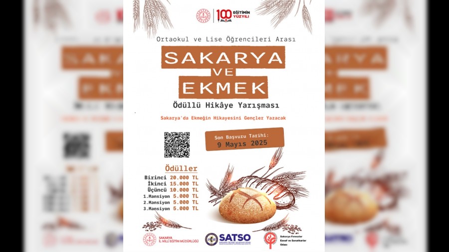 Sakarya ve Ekmek dll Hikaye Yarmas'nda Bavurular Balad!