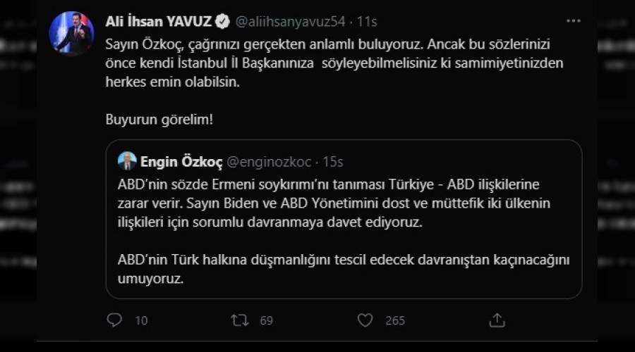 SİYASETİN YENİ GÜNDEMİ BİDEN