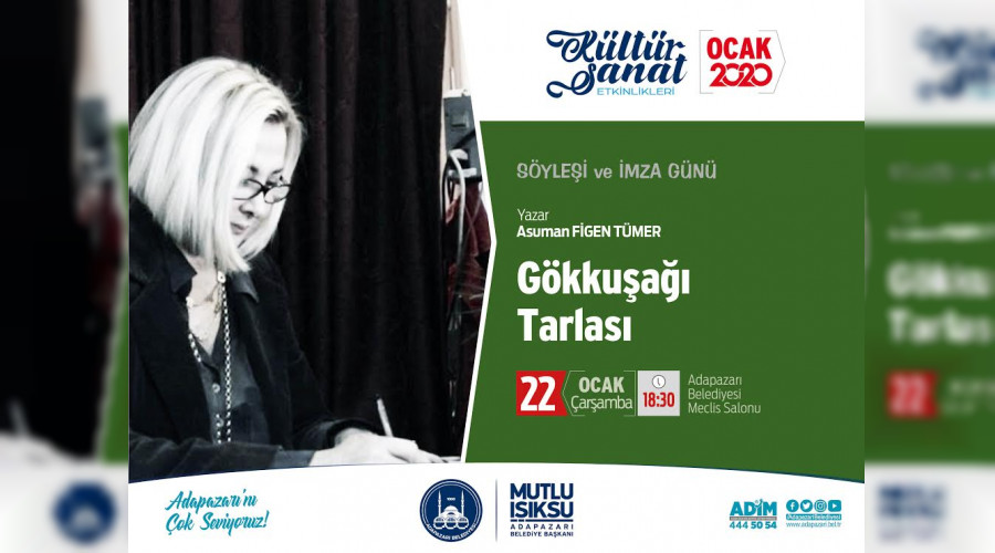 Yazar Tümer Kitaplarını İmzalayacak