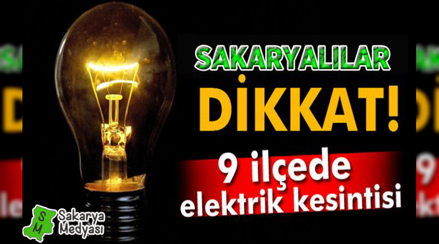 9 LEDE ELEKTRK KESNTS UYGULANACAK