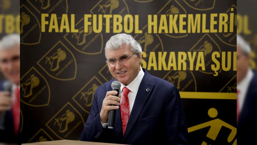Başkan Yüce, hakemlerin sezon açılışına katıldı: