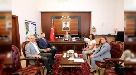 BM Dnya Gda Program Blge Mdrnden Vali Nayir'e Ziyaret