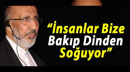 "Güzel Değil Kötü Örnek Oluyoruz Artık, İnsanlar Bize Bakıp Dinden Soğuyor"