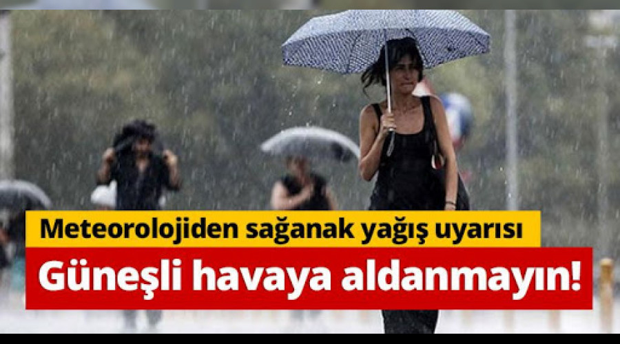 METEOROLOJİDEN UYARI: GÜNEŞLİ HAVA ALDATMASIN