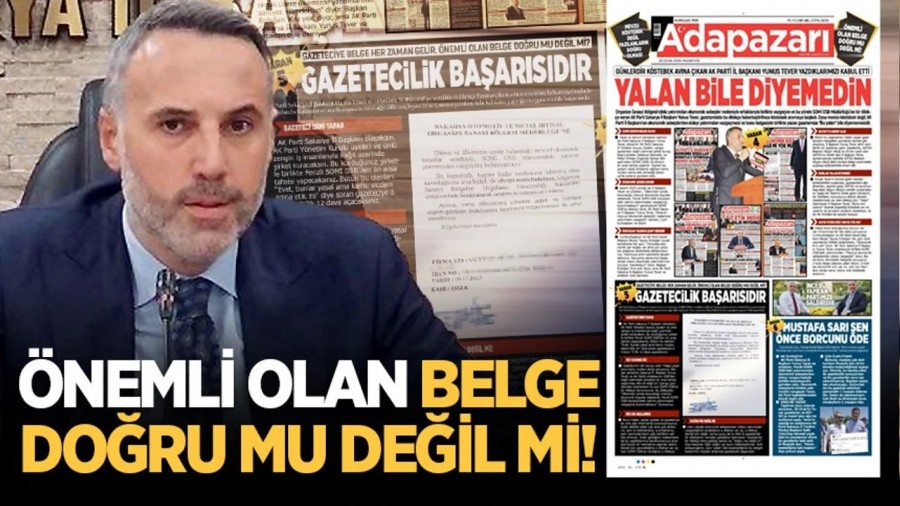 �nemli olan belge do�ru mu de�il mi!