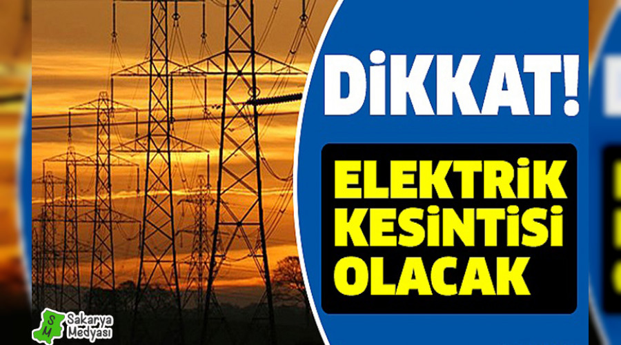 PLANLI ELEKTRİK KESİNTİSİ İLANI