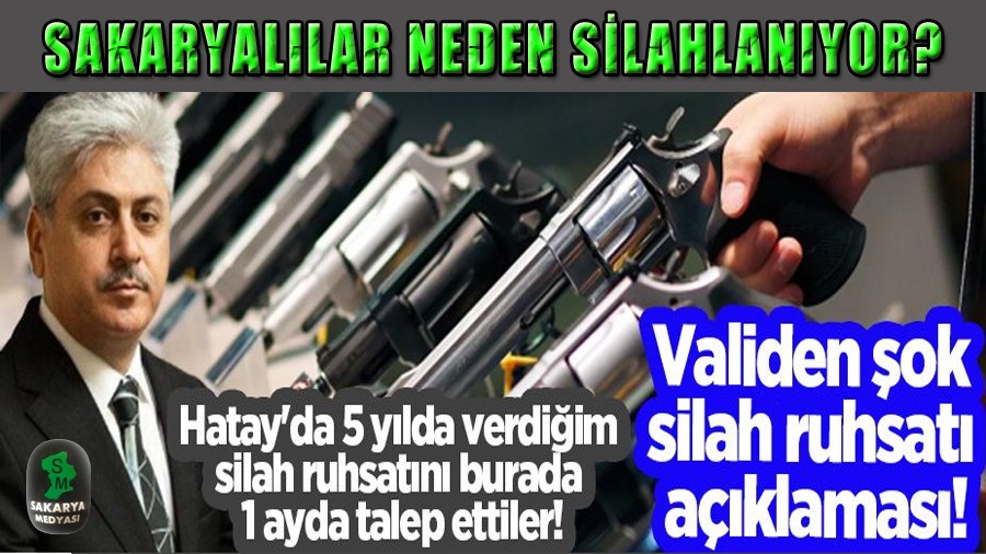 SAKARYALILAR NEDEN SLAH ALMAK STYOR?