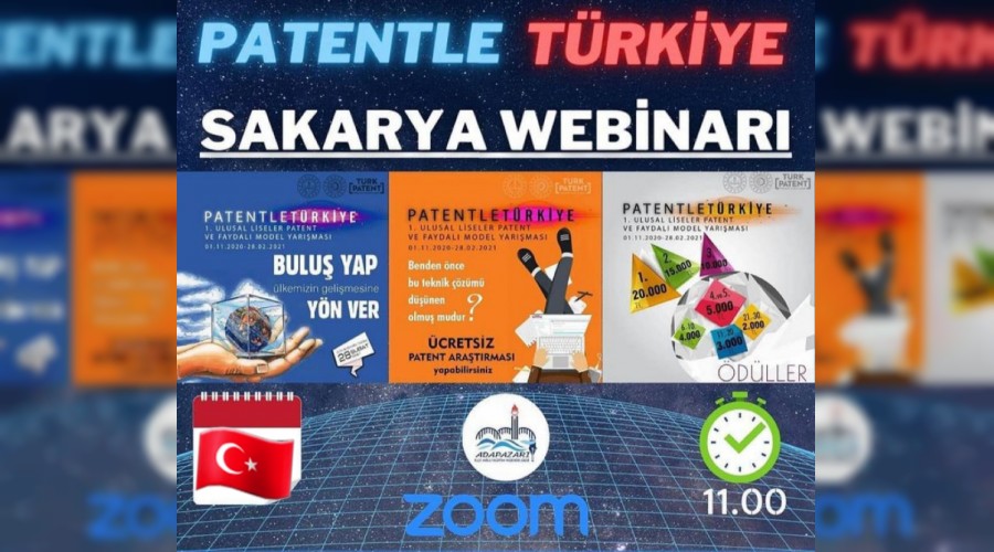 ADAPAZARI MEM “PATENTLE TÜRKİYE SAKARYA TANITIMI” YAPILDI