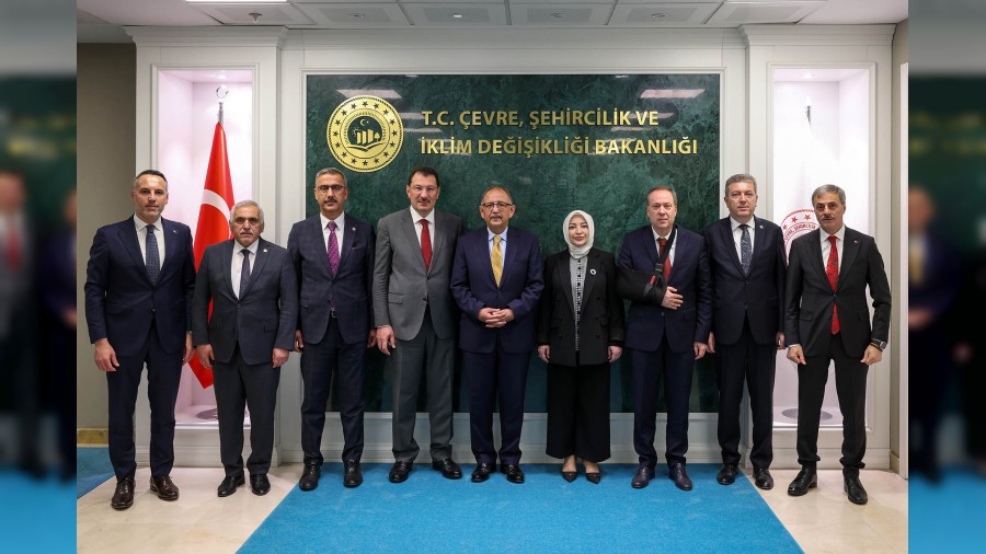 Alemdar ve Sakarya heyeti Bakan Özhaseki ile Sakarya’yı konuştu: