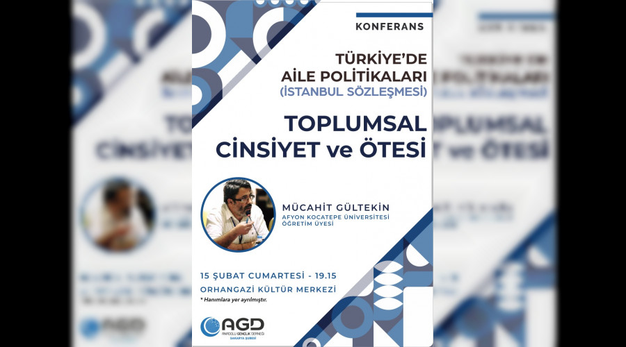 ANADOLU GENLK DERNE'NDEN KONFERANSA DAVET