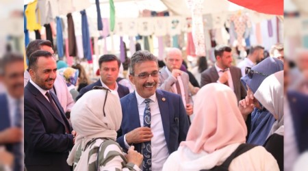BAKAN ENOL DN YEN YERNDE KURULAN KUMA PAZARINI ZYARET ETT