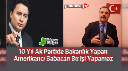 BUGN EKONOM BOZUK SE EN BYK PAY BABACAN'A ATTR...