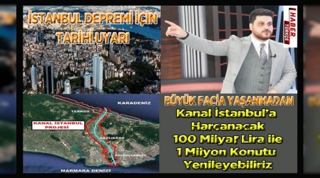 BYK STANBUL DEPREM N TARH UYARI