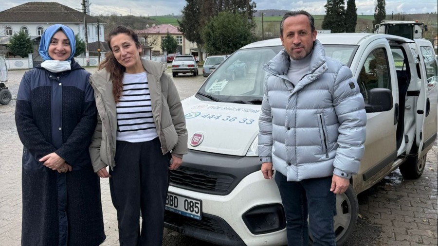 Karadere Mahallesi�nde evde a��z ve di� sa�l��� hizmeti �rnek oldu