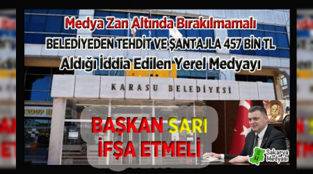 MEDYA ZAN ALTINDA BIRAKILMAMALI! ANTAJCI MEDYAYI BAKAN SARI FA ETMEL