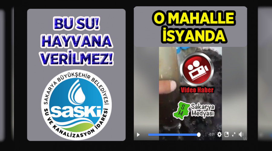 O MAHALLEDEN SASK'YE SYAN VAR!..