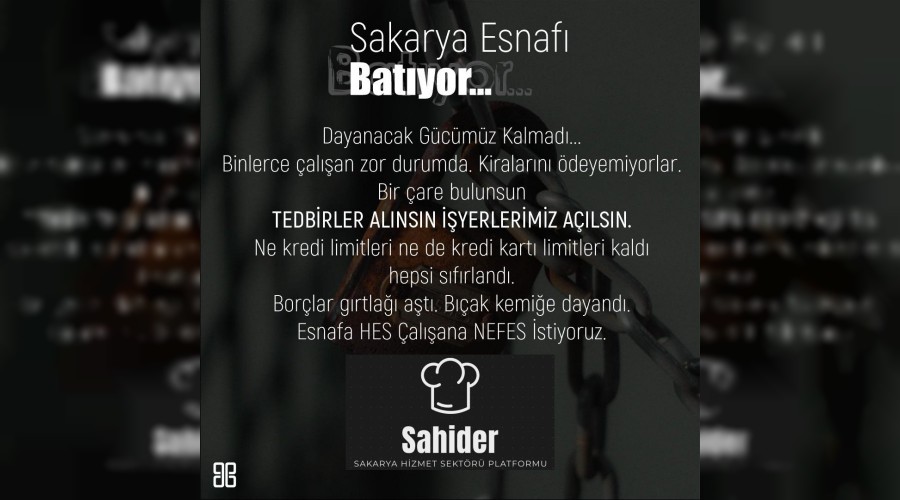 Sakarya esnafı batıyor