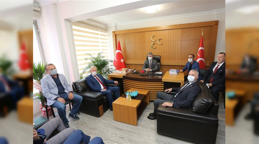 SATSO ve STB'den kongreleri gerçekleşen il başkanlarına ziyaret