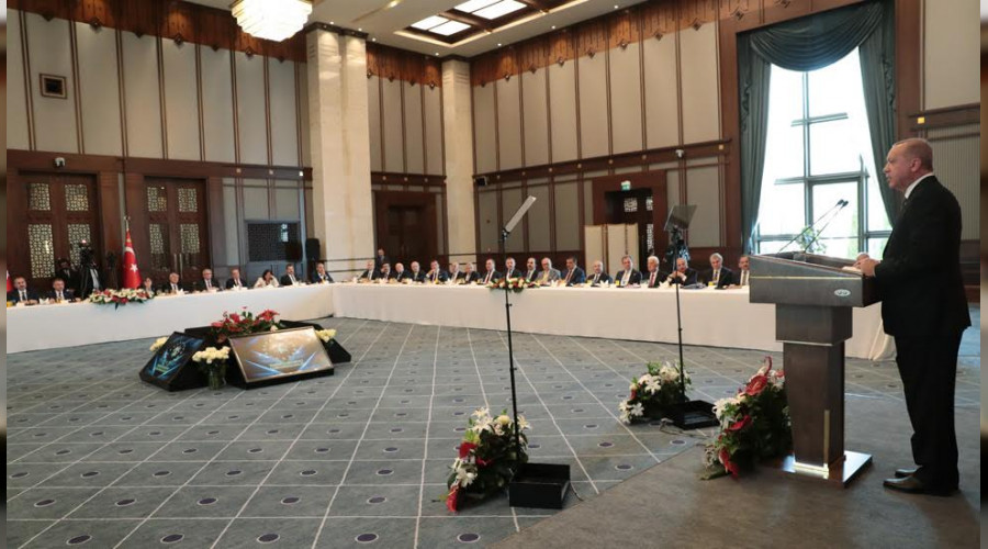 Şehrimizin öncelikli ihtiyaçlarını Cumhurbaşkanımıza ilettik