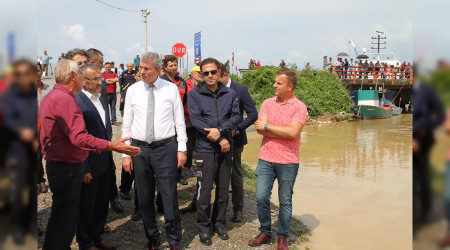 Sel blgesinde yaralar sarlyor