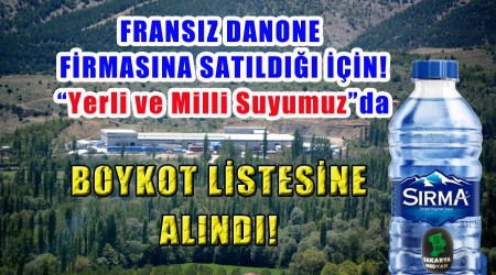 SIRMA SU NEDEN BOYKOT LSTESNDE? 