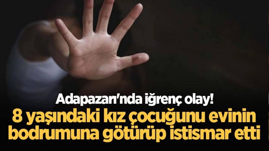 Adapazar'nda iren olay! 8 yandaki kz ocuuna kabusu yaatt