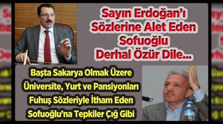Ali İhsan Yavuz, Sofuoğlu Özür Dilemelidir
