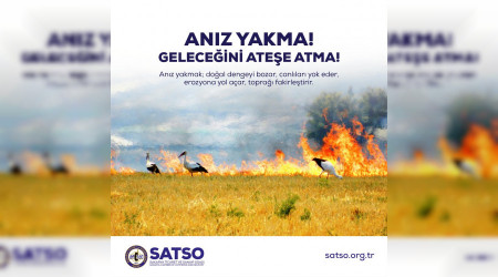 Anız Yakmak Geleceğimizi Yakmak Demektir