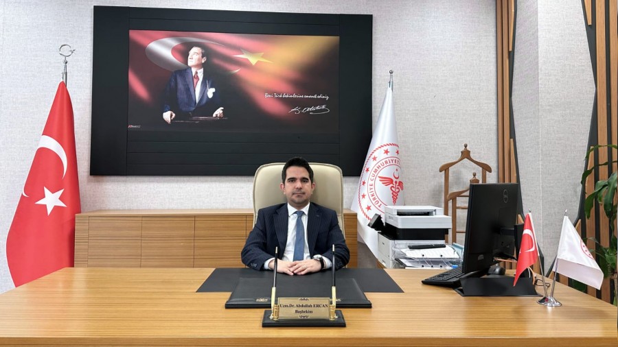 Battalgazi Devlet Hastanesinde yeni dnem; Dr. Abdullah Ercan, bahekim olarak greve balad