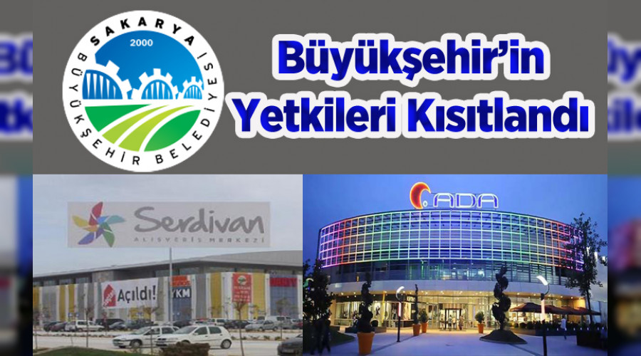 Bykehirlerin AVM yetkisine trpan!