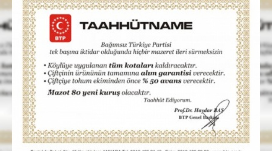 CHP BTP DEN KOPYALAMAYA DEVAM EDYOR