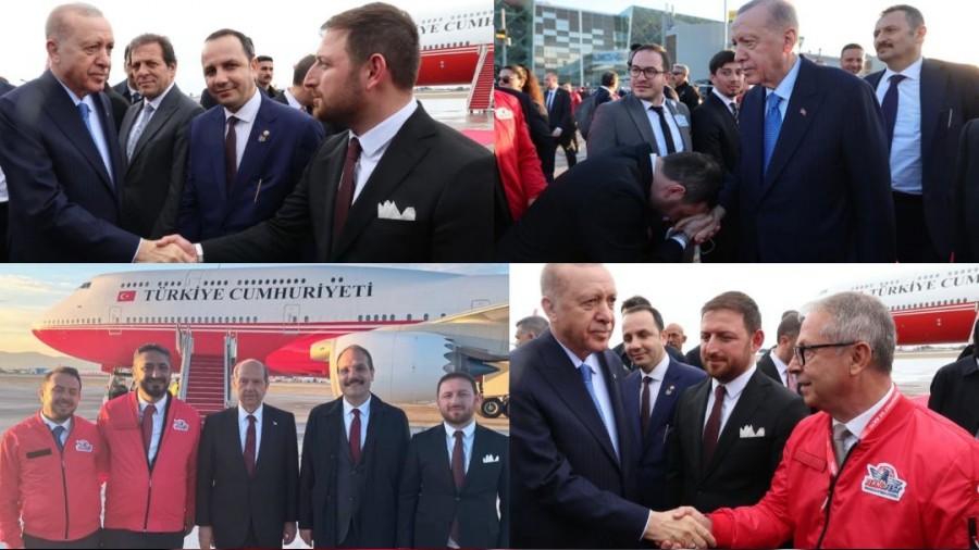 Cumhurbaşkanımızın Kıbrıs ziyaretinde Sakaryalı İş İnsanı Faruk Koç'ta yer aldı.