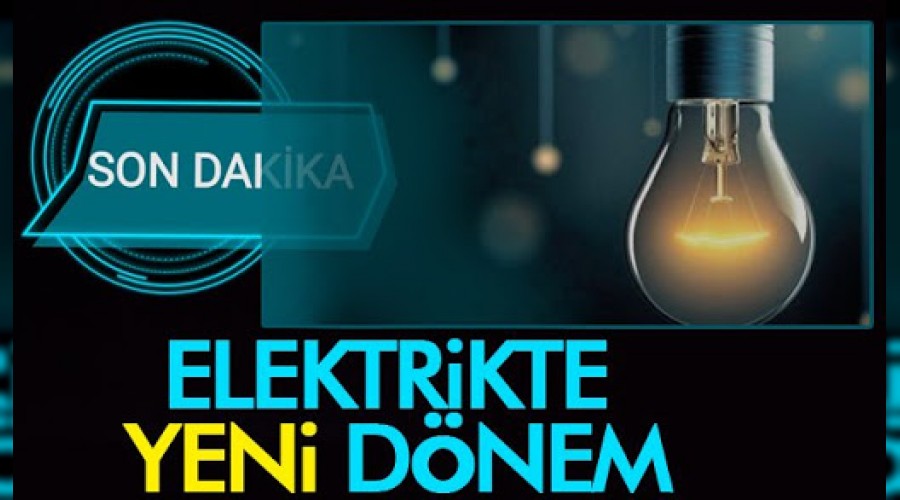 Elektrikte yeni dzenlemeler