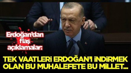 Erdoan yine muhalefete yklendi