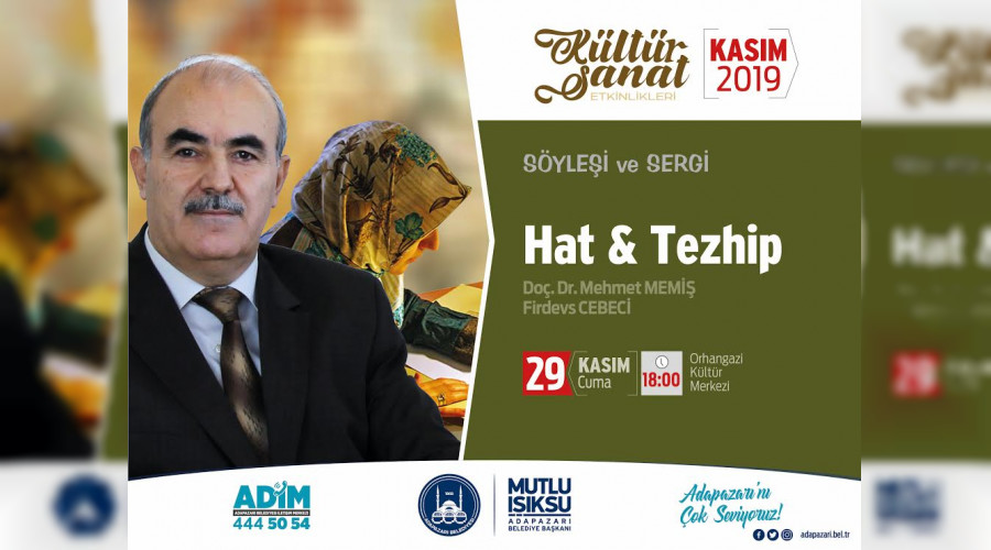 Hat ve Tezhip Sergisi Cuma OKM'de