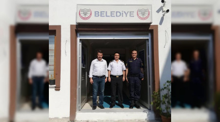 l Jandarma Komutan Albay Cengiz Yiit'den Bakan Pilavc'ya Ziyaret