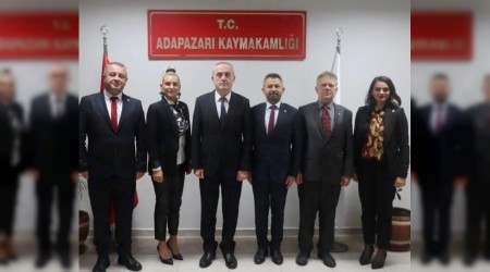 Y Parti Adapazar Tekilatndan Kaymakam Oktay Kayaya ziyaret