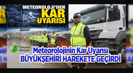METEOROLOJNN KAR UYARISI YAPTI