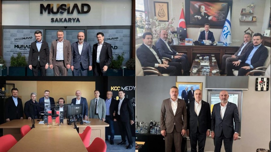 Sakarya’da MÜSİAD rüzgârı: İş dünyası, kamu ve medya buluştu. Başkan Ahmet Cihan;  “Güçlü iletişim, güçlü ekonomi demektir”