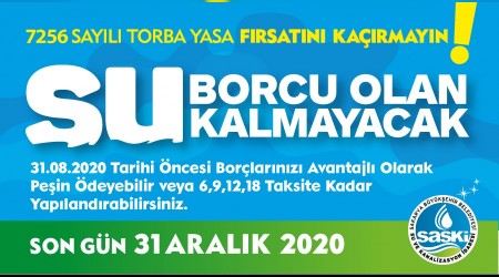 SASKݒde su borlarna yaplandrma frsat