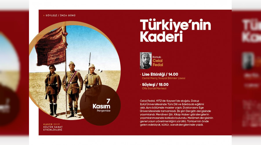 ?Türkiye'nin Kaderi' kitabı konuşulacak
