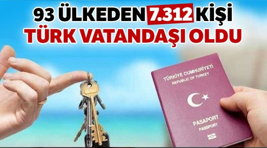 7 bin yabancya 'kelepir' vatandalk verdik