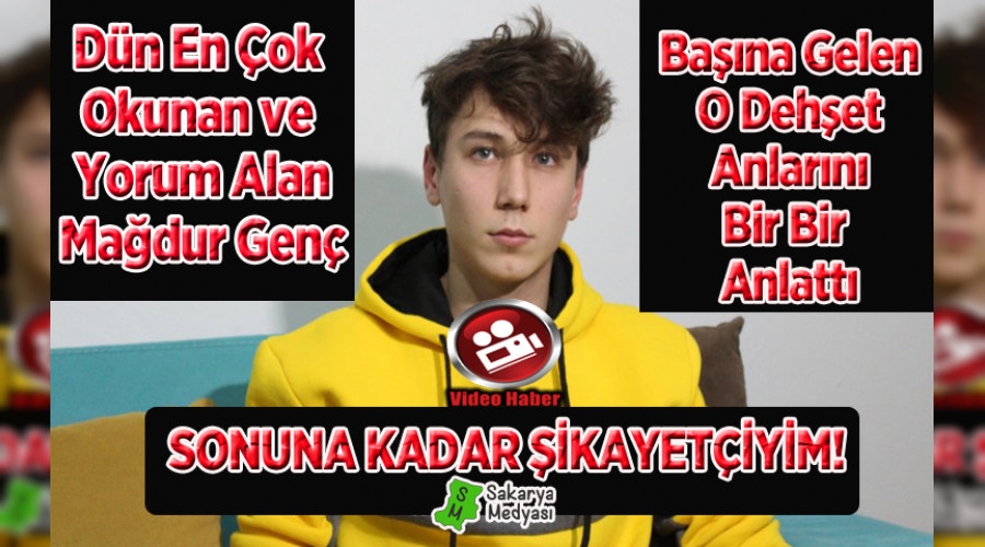 ADETA LİNÇ EDİLMEK İSTENEN GENÇ ÇOCUK AÇIKLAMA YAPTI