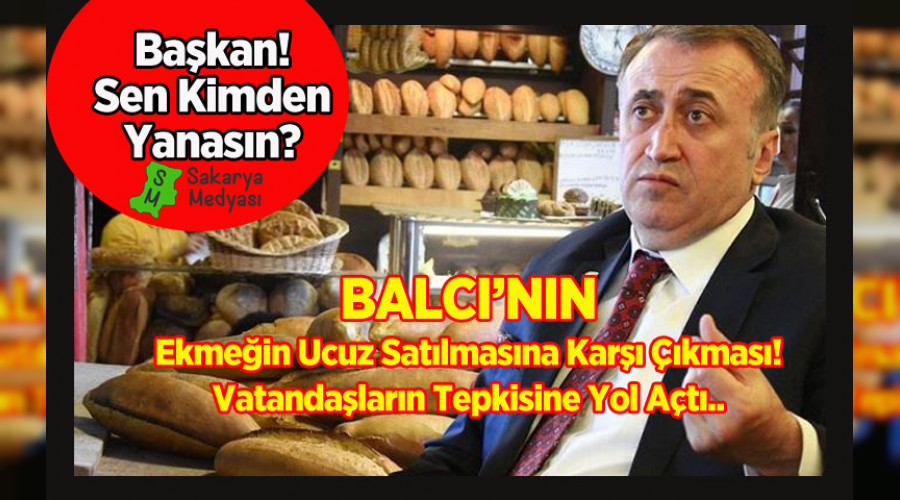BALCI'DAN TEPKİ TOPLAYAN AÇIKLAMA!