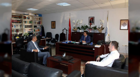 Bakan Burak Dekan Narbay' ziyaret etti