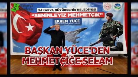 BAKAN YCE'DEN MEHMETE SELAM